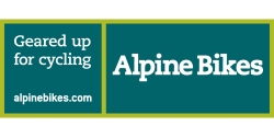 Логотип производитель велосипедов Alpine